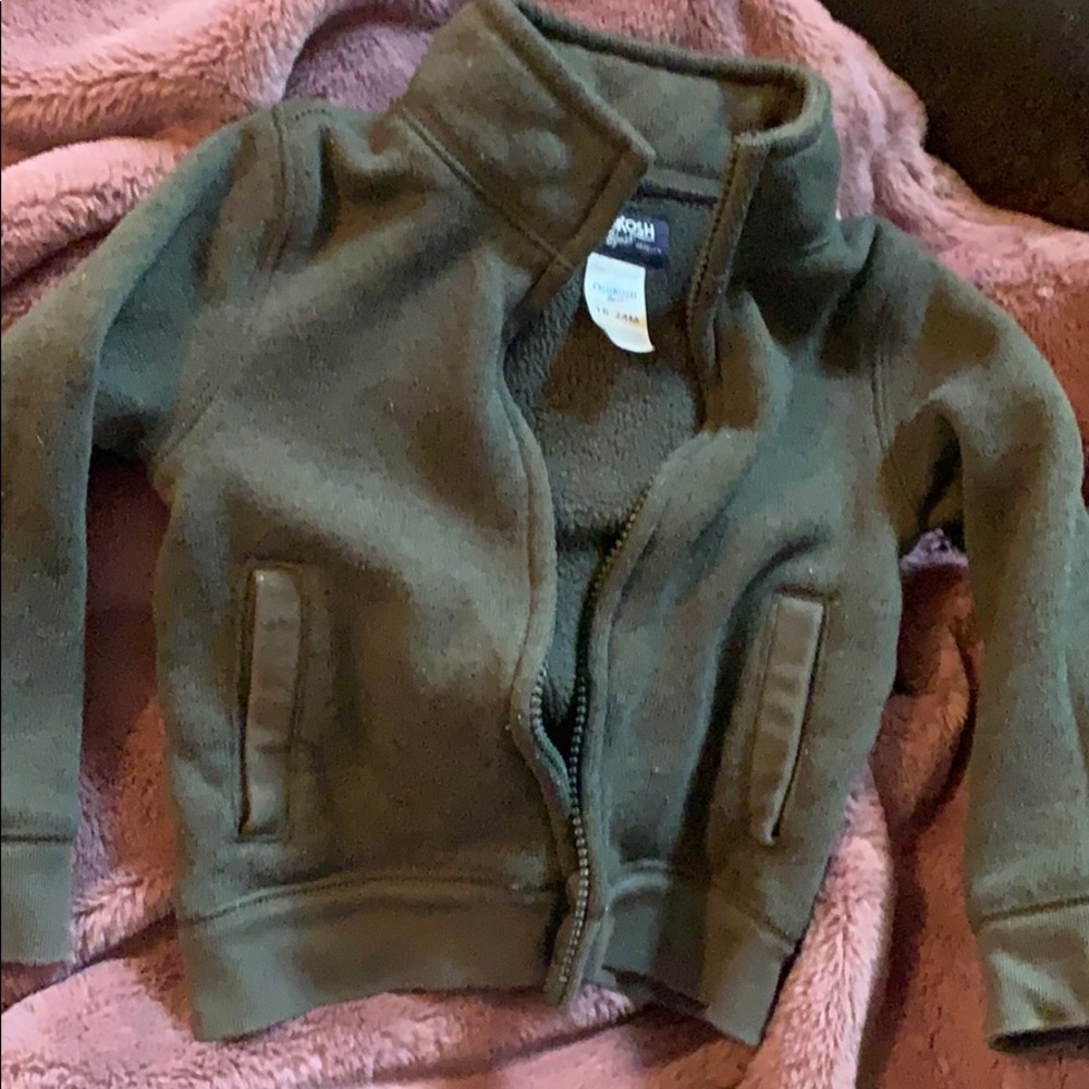 Osh kosh zip up jacket